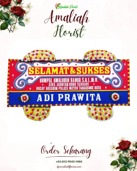 Papan Bunga Ucapan Selamat Cigoong