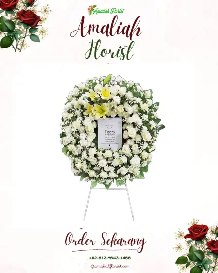 Krans Bunga Duka Cigoong